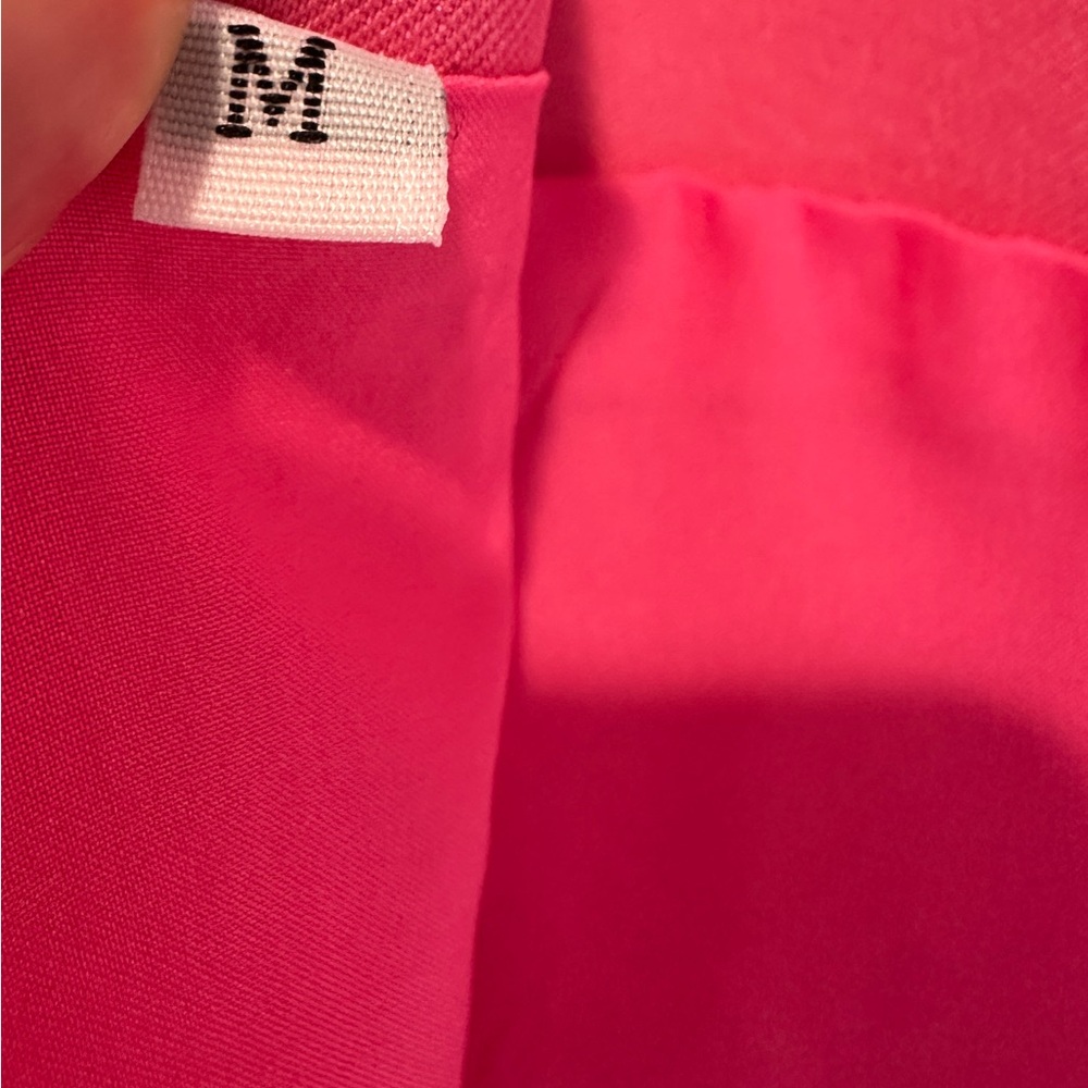 Fleurine Hot Pink Floral Appliqué Mini Dress - Picture 6 of 9